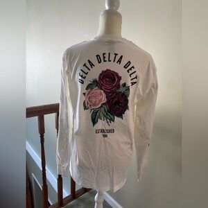 NWOT Tri Delta Long Sleeve